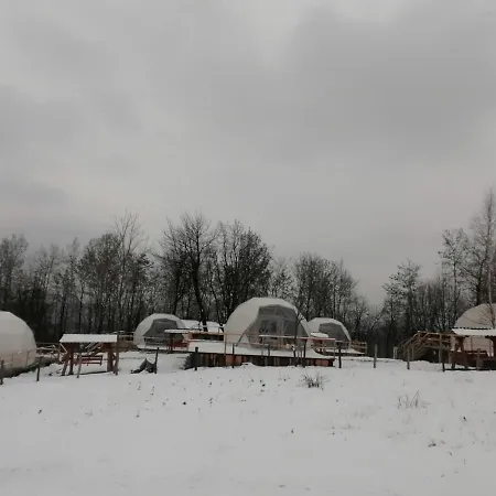 Luxussátor Brancoveanu Glamping